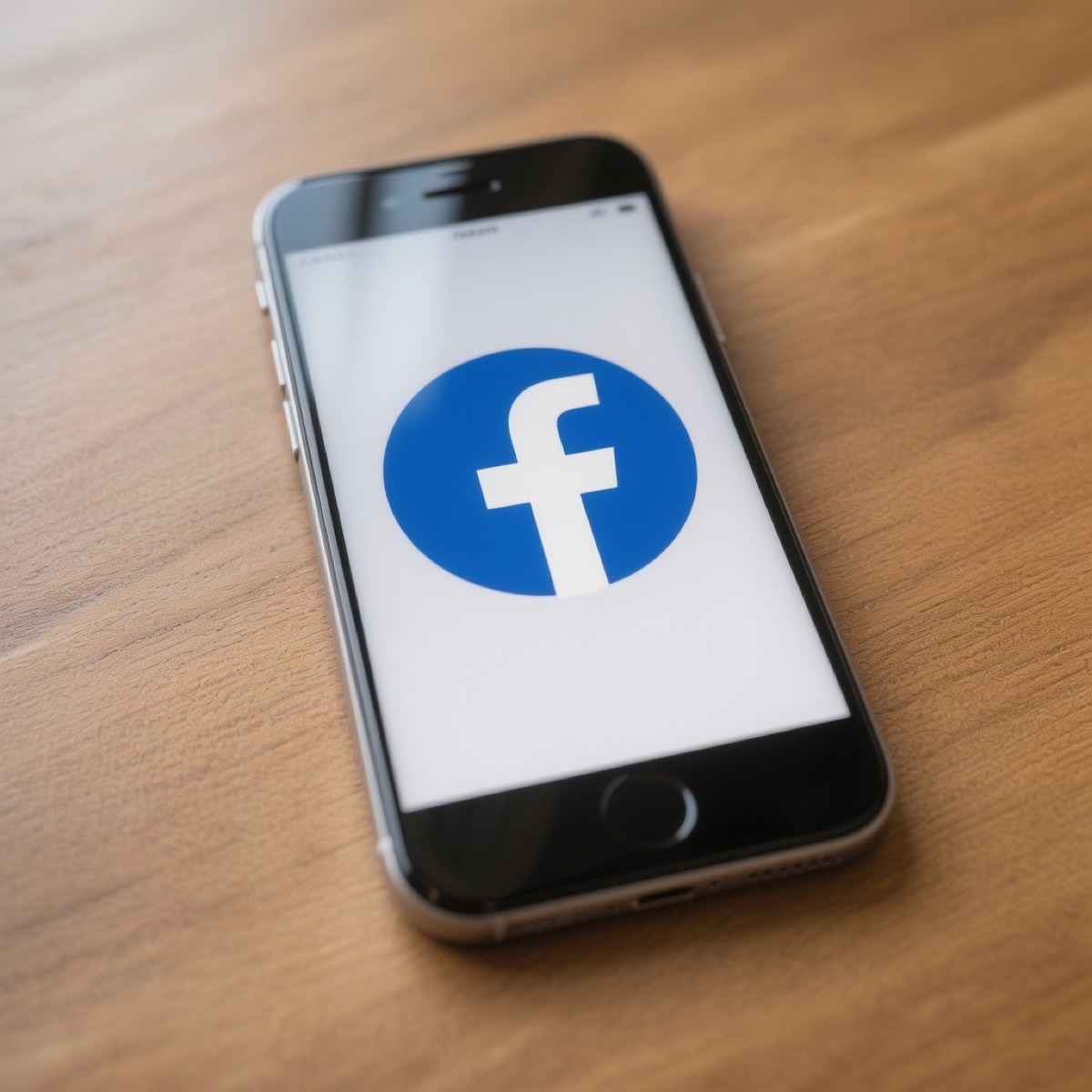Logo Facebook sur smartphone