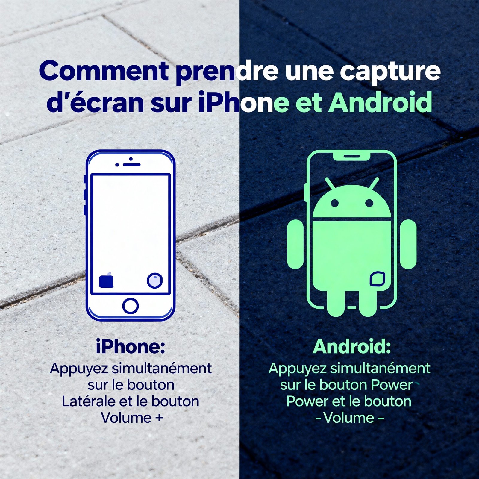 Faire une capture d'écran sur iPhone et Android
